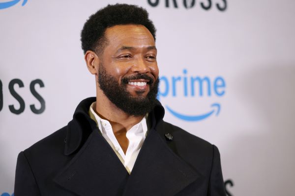 CULVER CITY, CALIFORNIA - JANUARY 28: Isaiah Mustafa attends LA Times Advanced Screening Of Prime Video's Cross Season Two In LA at Culver Theater on January 28, 2026 in Culver City, California.