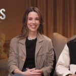 Alona Tal and Johnny Ray Gill at the Cross Season 2 Press Day