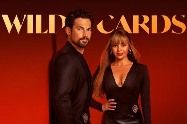 Wild Cards stars Giacomo Gianniotti and Vanessa Morgan