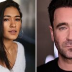Saint-Pierre stars Josephine Jobert and Allan Hawco