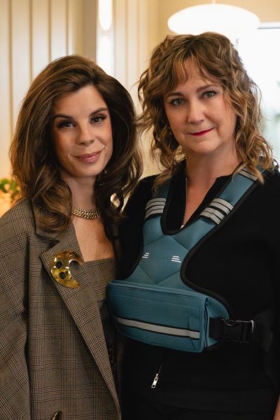 Behind the Scenes: Jennifer Whalen (JULIE) and Meredith MacNeill (KRIS) on the set of Small Achievable Goals Season 2