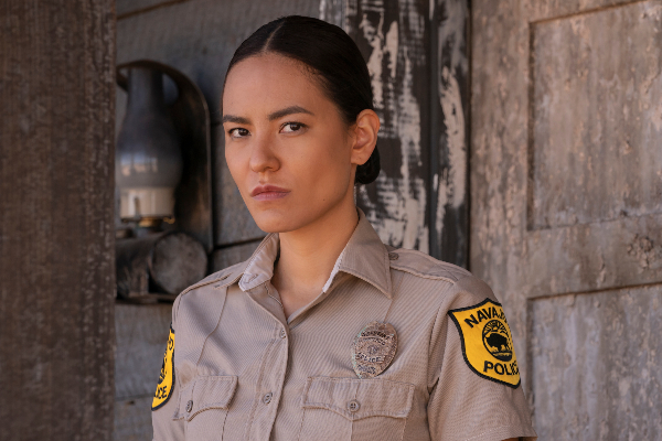 Jessica Matten as Sgt. Bernadette Manuelito in Dark Winds